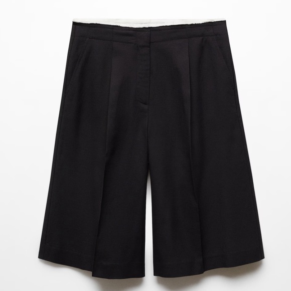 Mango Bermuda shorts with contrast trim - Picture 5 of 5